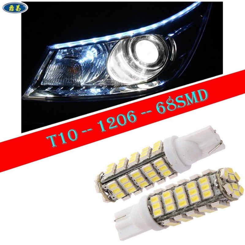 廠傢直供 T10-1206-68SMD 高亮3W LED汽車機表燈牌照燈示寬燈等工廠,批發,進口,代購