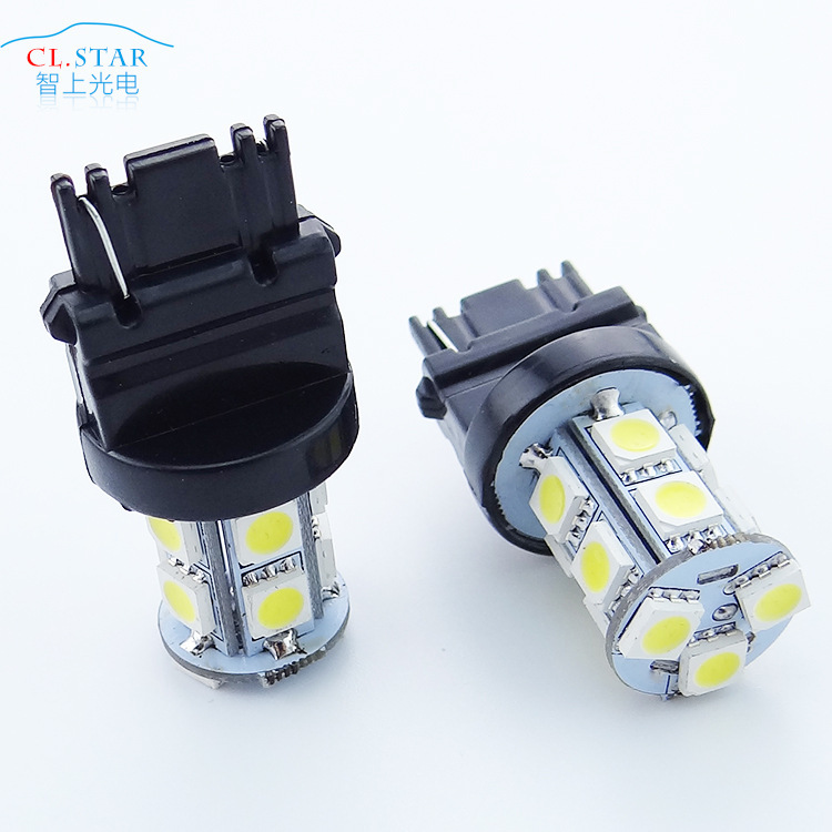 廠傢直銷汽車LED燈3156-13SMD-5050 高亮剎車燈 倒車燈 轉向燈工廠,批發,進口,代購