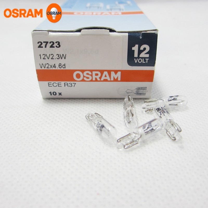 原裝歐司朗OSRAM 2723 12V W2.3W汽車機表燈工廠,批發,進口,代購