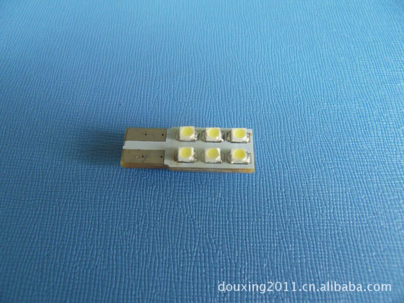 廠傢直銷T10-6SMD，角燈 轉向燈 剎車燈 車頂燈 尾燈 霧燈機表燈工廠,批發,進口,代購