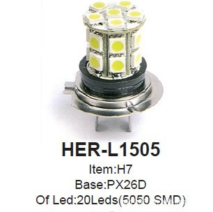 【led燈】大燈 汽車燈H7-20SMD  led配件 汽車led燈工廠,批發,進口,代購