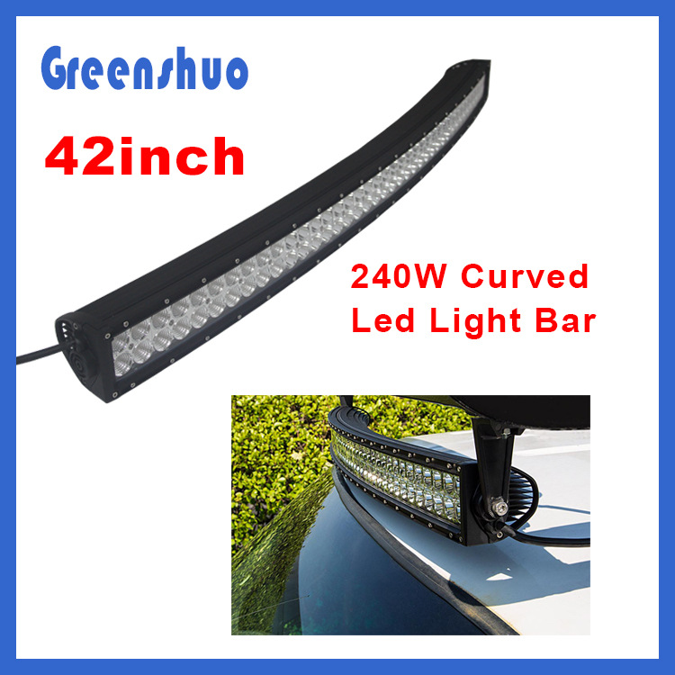 綠爍廠傢直銷LED越野長條燈 SUV LED WORK LIGHT BAR 彎燈條工廠,批發,進口,代購