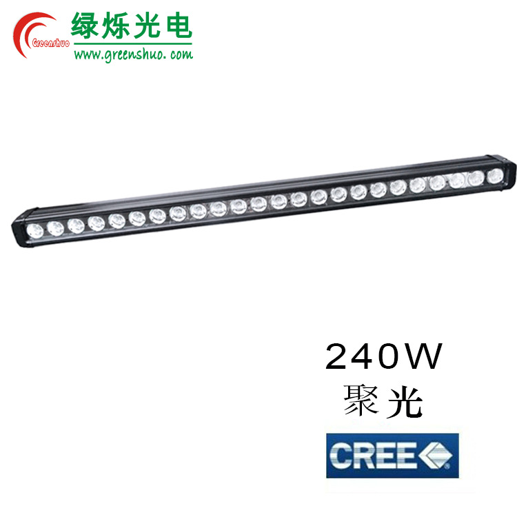 240W新款單排長條燈40英寸叉車燈Led Light Bar工廠,批發,進口,代購