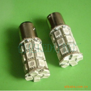 創億供應1156/1157-5050-27SMD  LED剎車燈 LED倒車燈 LED轉向燈工廠,批發,進口,代購