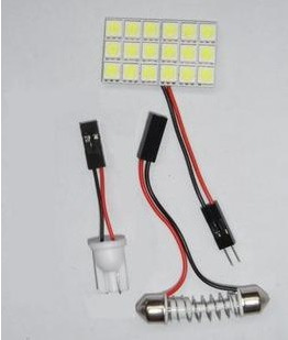 廠傢直銷批發汽車LED 5050 18SMD汽車車廂燈 室內閱讀燈 房燈工廠,批發,進口,代購