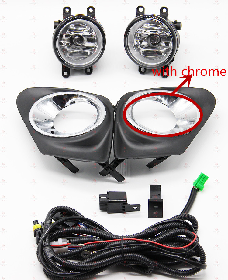 TOYOTA COROLLA 2010 豐田卡羅拉2010款改裝霧燈帶電鍍  前杠燈工廠,批發,進口,代購