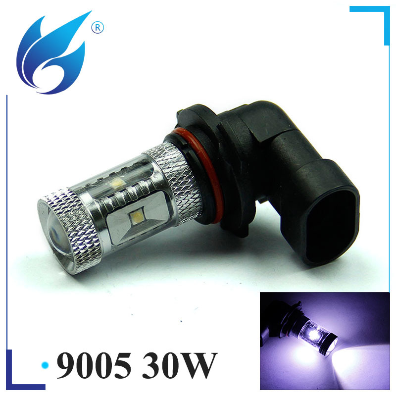 汽車LED霧燈30W 大功率HB3霧燈 改裝專用前照燈9005 LED汽車燈泡工廠,批發,進口,代購