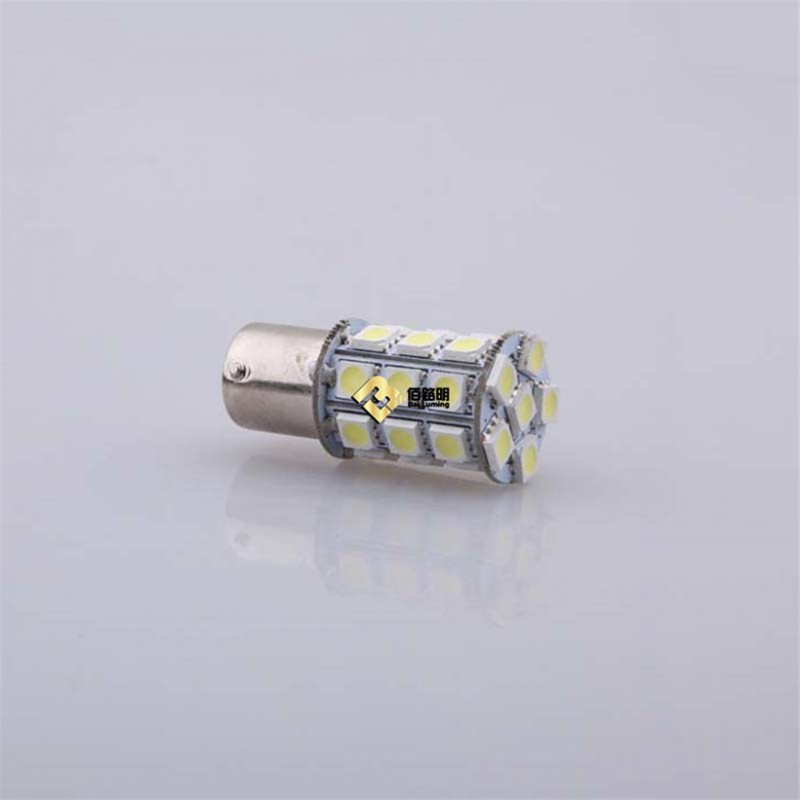 廠傢直供 1157 5050 27SMD LED汽車尾燈 倒車燈 剎車燈 雙觸點工廠,批發,進口,代購