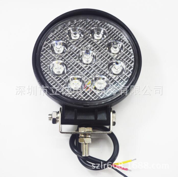 廠傢直銷 立仁 圓9珠 27W LED工作燈 工程車燈 卡車燈worklight工廠,批發,進口,代購