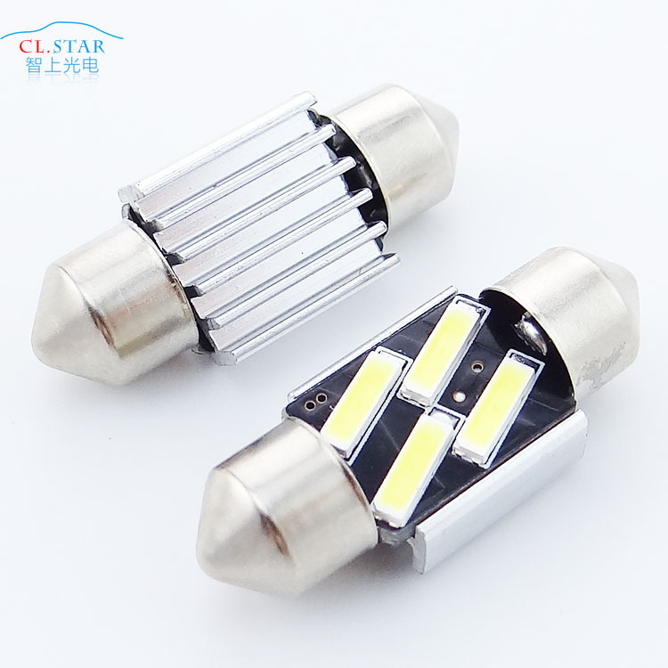 新款雙尖LED車頂燈31mm-4smd-7020汽車燈室內解碼車頂燈/閱讀燈工廠,批發,進口,代購