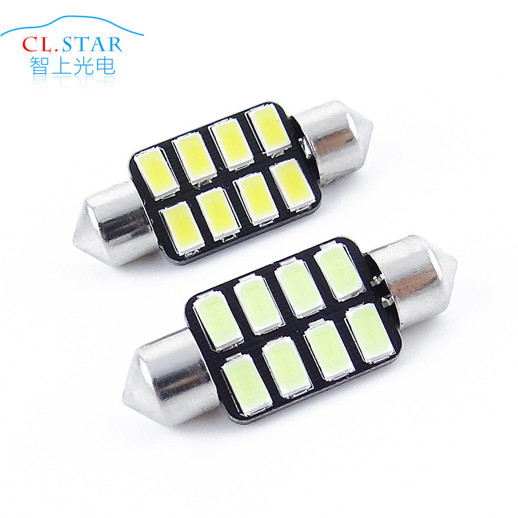 汽車閱讀燈LED雙尖燈36MM-8smd-5050閱讀燈/後備箱燈/車頂燈工廠,批發,進口,代購