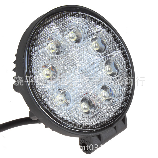 汽車led工作燈 檢修燈 工程燈4寸 24W 8led 10-30V 越野車改裝燈工廠,批發,進口,代購