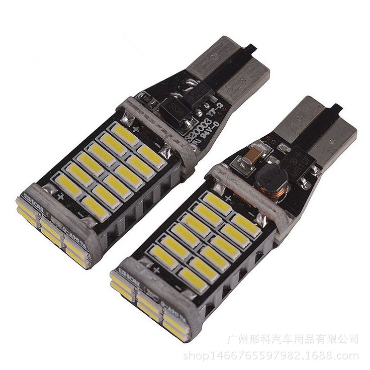 汽車LED改裝T15倒車燈 超超亮T15-4014-30SMD T15流氓倒車燈泡工廠,批發,進口,代購