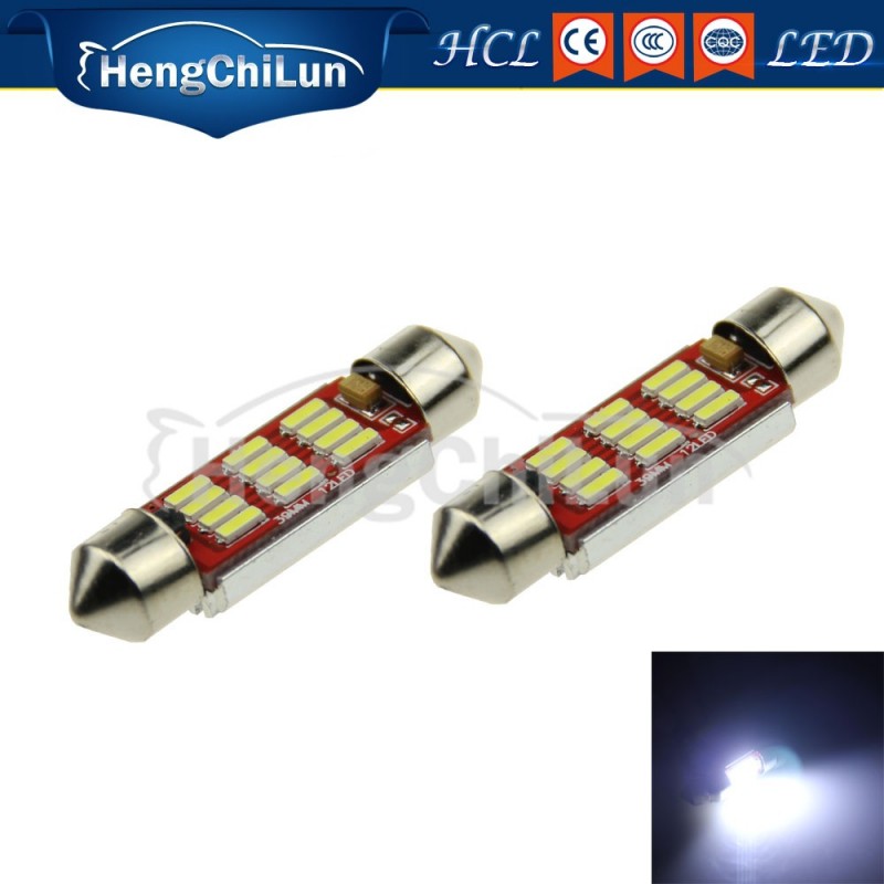 雙尖39MM 12燈LED閱讀燈 車頂燈 3014SMD 牌照燈 解碼 無極 白色工廠,批發,進口,代購