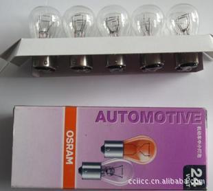 OSRAM歐司朗雙絲水平腳剎車燈7534 P21/5W 24V 21/5W 原廠正品工廠,批發,進口,代購