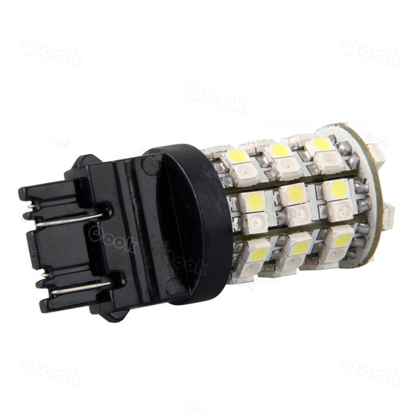 3157 汽車轉向燈 12V 60SMD LED 白色&*琥珀色(JHII44)工廠,批發,進口,代購