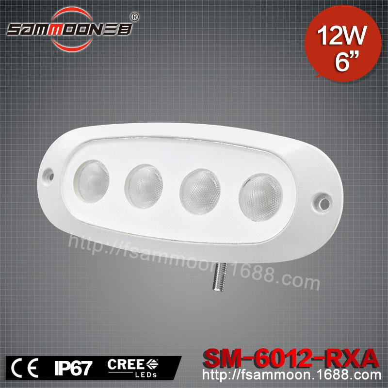 6英寸12W LED工作燈 汽車led射燈 越野LED加裝燈SM-6012-RXA工廠,批發,進口,代購