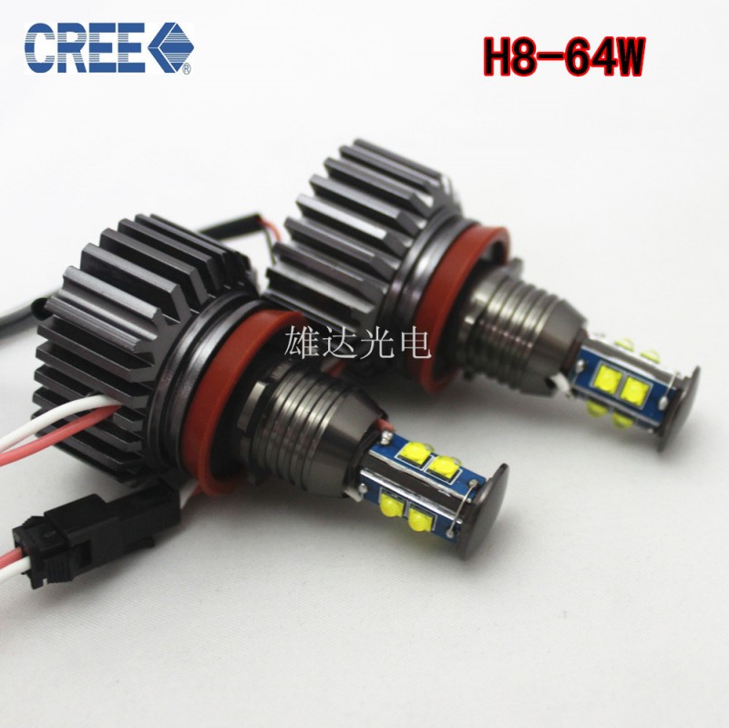 寶馬天使眼 CREE  H8  E92-64W 帶風扇 LED汽車燈工廠,批發,進口,代購