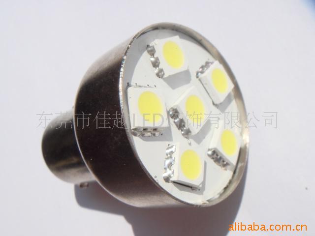 廠傢供應全系列LED剎車燈圖 S25-5050-6SMD-W 熱銷工廠,批發,進口,代購