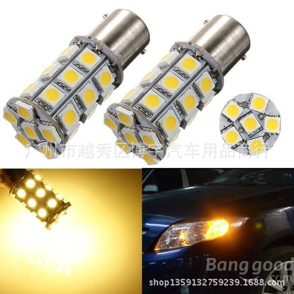 暖白 1157 5050 27smd 27LED高亮剎車燈燈泡 27燈倒車燈 S25燈泡工廠,批發,進口,代購