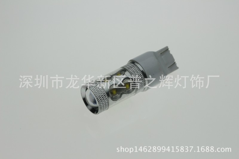 工廠直銷 汽車led燈t20 7443  50W 10smd CREE LED高亮剎車燈工廠,批發,進口,代購