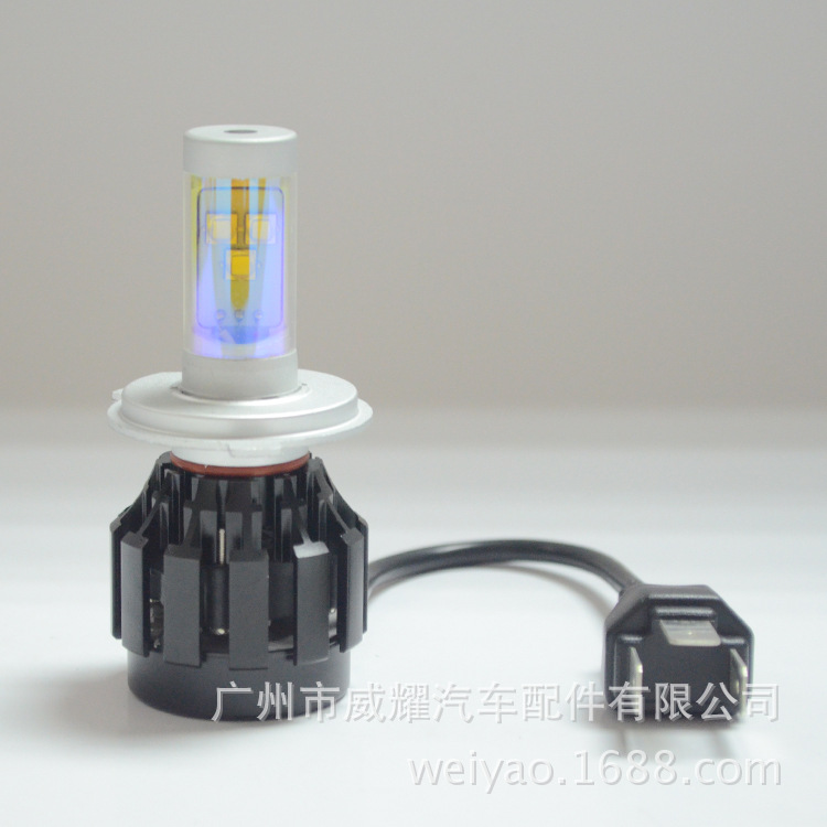 廠傢直銷V3-H4 LED汽車前大燈 30W汽車LED大燈 LED前照燈 LED燈工廠,批發,進口,代購