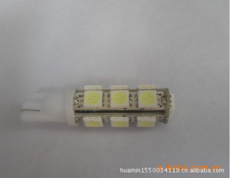 華明熱賣T10-5050- 13SMD -LED汽車轉向燈，示寬燈，機表燈工廠,批發,進口,代購