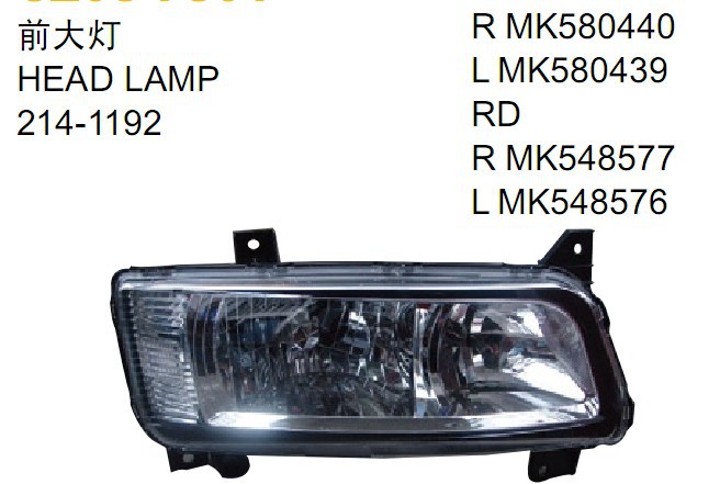 專業生產 供應MITSUBISHI 037501 HEAD LAMP 歡迎致電工廠,批發,進口,代購