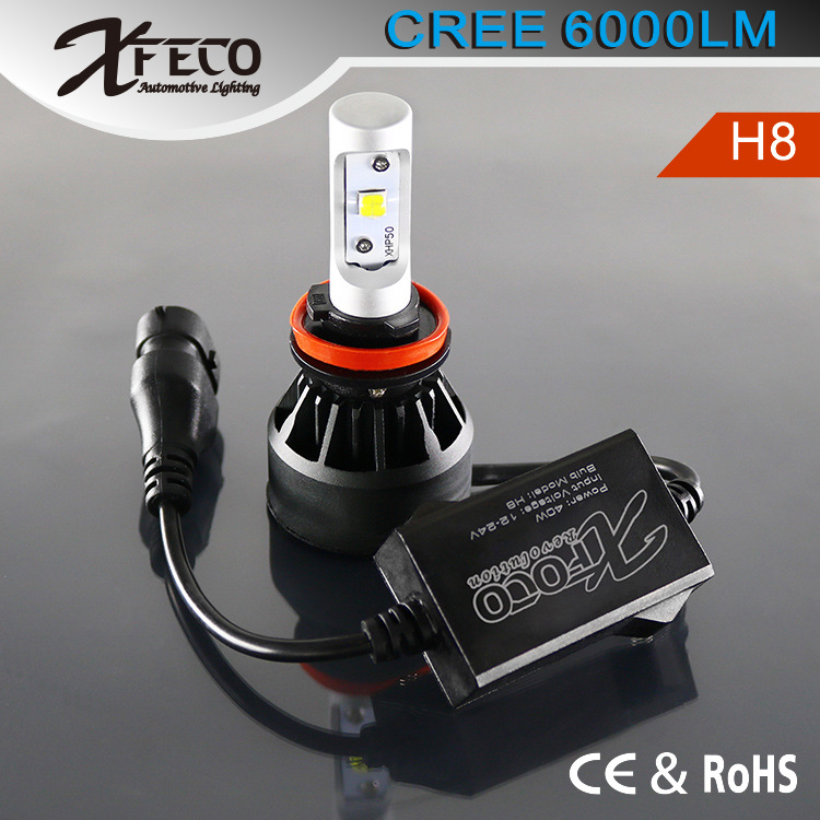 LED Headlight 40W 大功率前照燈 H8 CREE LED車燈 汽車大燈工廠,批發,進口,代購