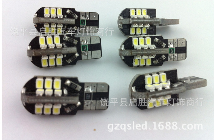 汽車LED車燈改裝 T10 12SMD 示寬燈 耐高溫黑鋒工廠,批發,進口,代購