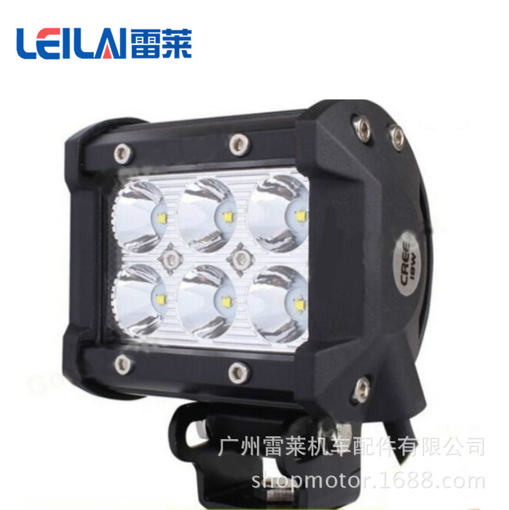 LED長條燈車頂燈越野燈檢修燈CREE 六珠18W 摩托車/汽車LED工作燈工廠,批發,進口,代購