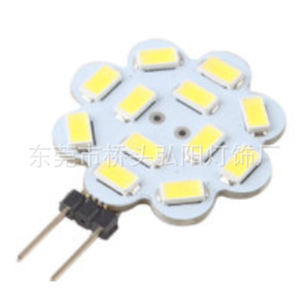 弘陽供應G4   5730  12SMD 高亮帶橫流10—30V 汽車裝飾燈工廠,批發,進口,代購