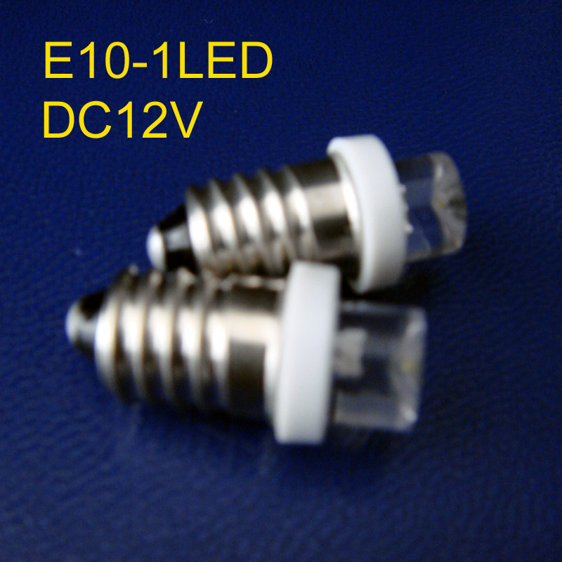 高質量12v E10 led機表燈 E10 led指示燈 E10 24v led燈 E10 led工廠,批發,進口,代購