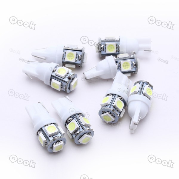 T10 12V 5LED 5050SMD汽車燈 白光  (JHRD44)工廠,批發,進口,代購