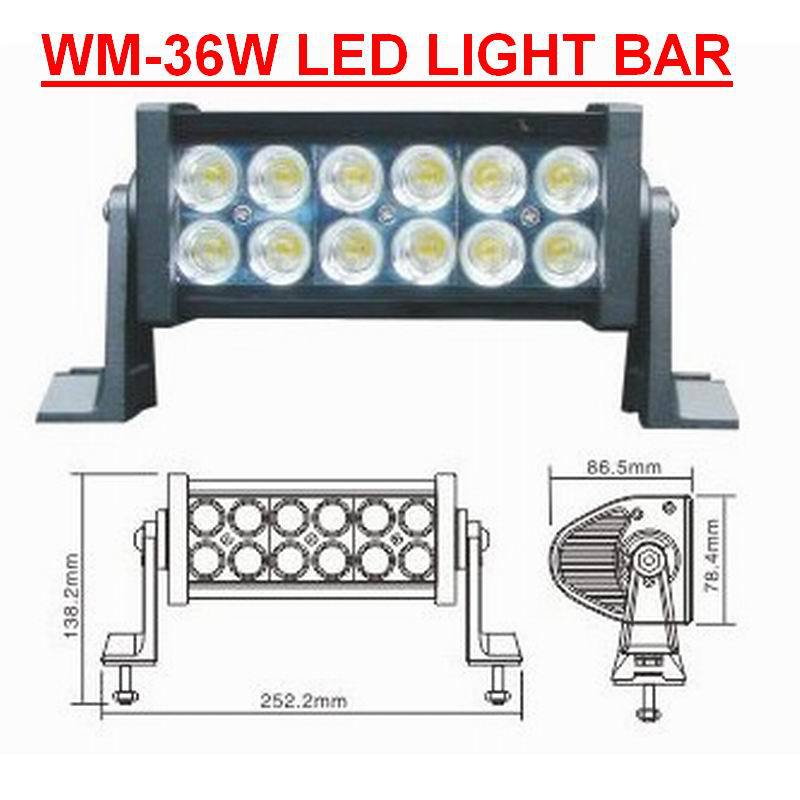 LED工程機械車燈廠傢 越野車燈 LED工作燈廠傢 WM-36W工廠,批發,進口,代購