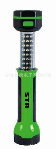 工廠直銷30+6LED 傢用車載兩用底部帶磁鐵工作燈汽車檢修燈工廠,批發,進口,代購