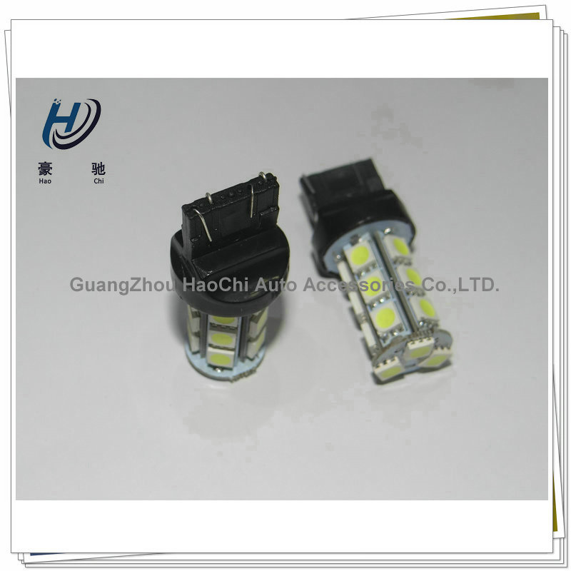 低價批發 7443 T20 18 SMD 5050 12v汽車LED通用改裝剎車燈工廠,批發,進口,代購