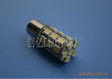 創億供應1156/1157-5050-27SMD LED剎車燈 LED轉向燈 LED倒車燈工廠,批發,進口,代購