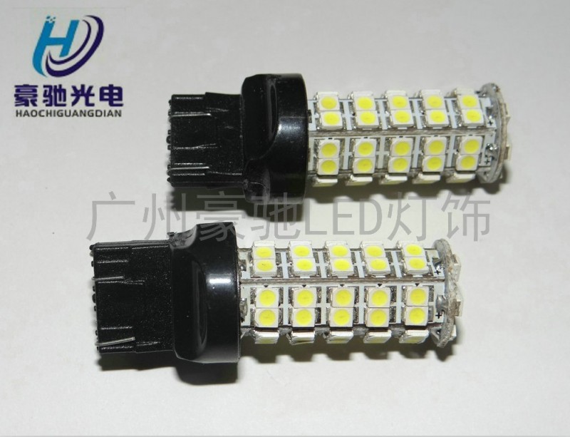 3157 3156 7440 汽車LED轉向燈/倒車/剎車燈S25 68SMD 3528工廠,批發,進口,代購