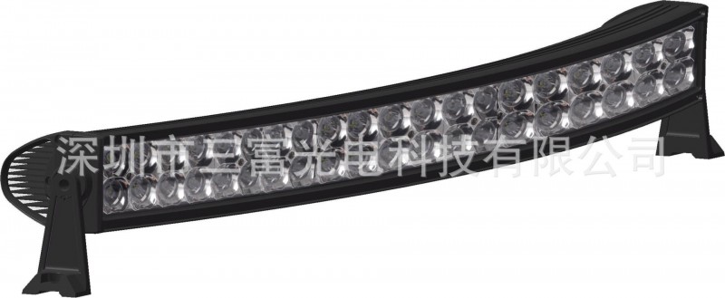 超大功率 CREE LED 越野車燈 LED12-120w 彎燈，弧形長條燈具工廠,批發,進口,代購