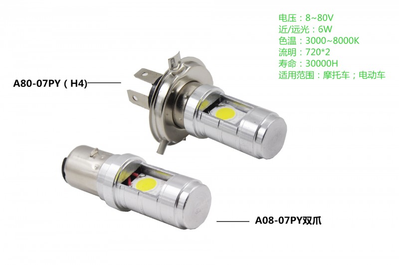 摩托車電動車LED大燈  通用款  A08-07PY批發・進口・工廠・代買・代購