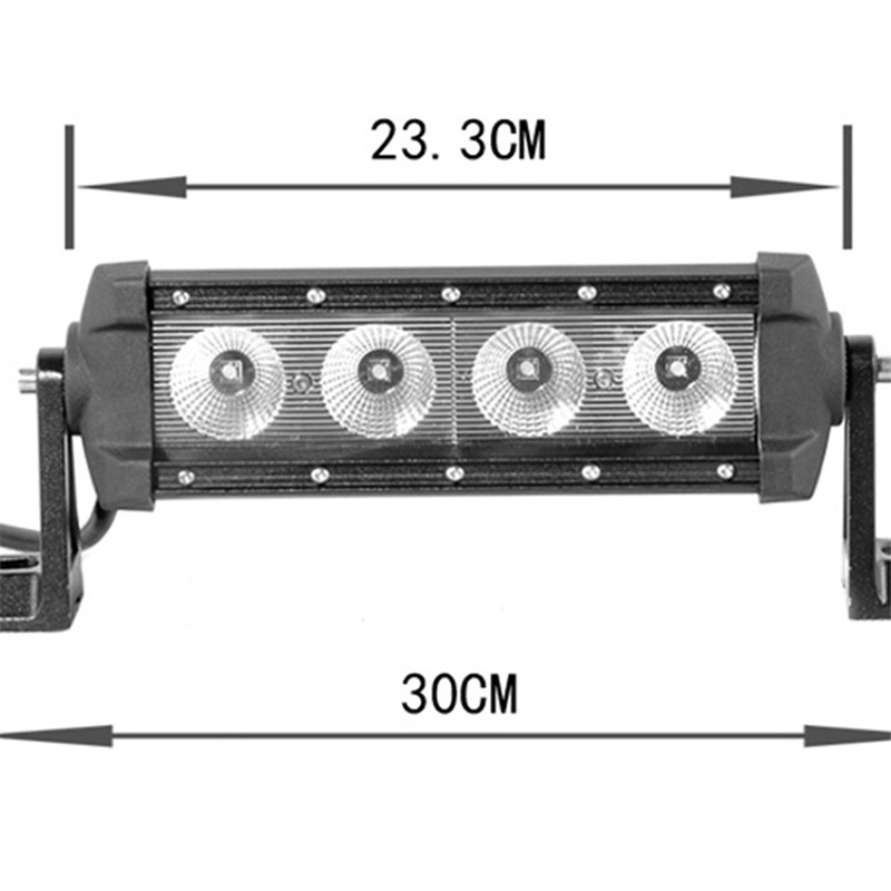 廠傢長方形 40W CREE LED越野車燈 改裝特種車輛前照燈 叉車配件工廠,批發,進口,代購