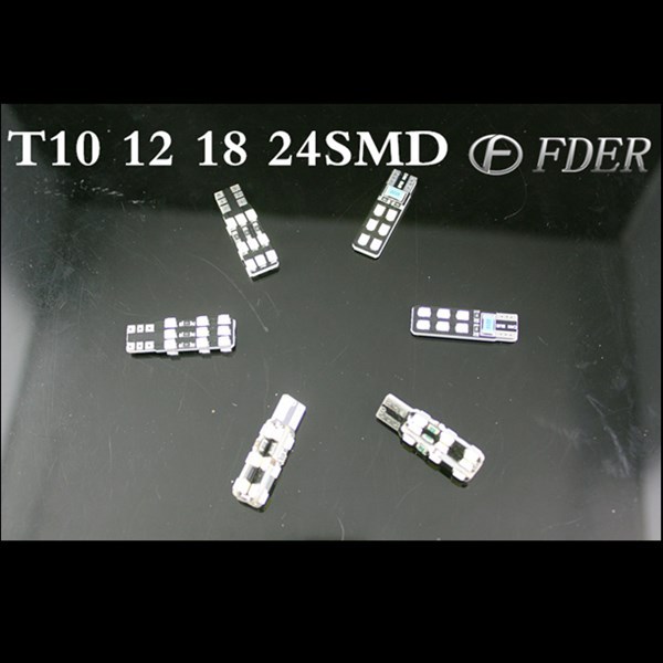 T10 12/18/24燈 2835汽車LED示寬燈閱讀燈牌照燈機表解碼燈工廠,批發,進口,代購