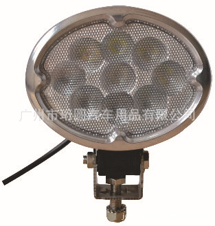 27W隋圓形 LED工作燈 探照輔助燈 聚光/泛光 輪船燈 聚光燈12V24V工廠,批發,進口,代購