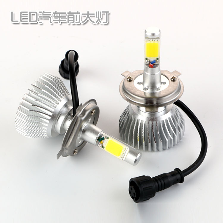 汽車led大燈H4遠近光LED汽車大燈H1H3H7H8H1190059006led前照燈工廠,批發,進口,代購