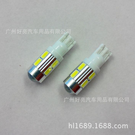 T10-5730-10LED 示寬燈 W5W-5630機表燈 5730-10燈 汽車LED裝飾燈工廠,批發,進口,代購