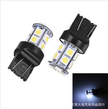 高亮度13SMD 13頭5050 T20 LED剎車燈/倒車燈/轉向燈 單絲/雙絲工廠,批發,進口,代購