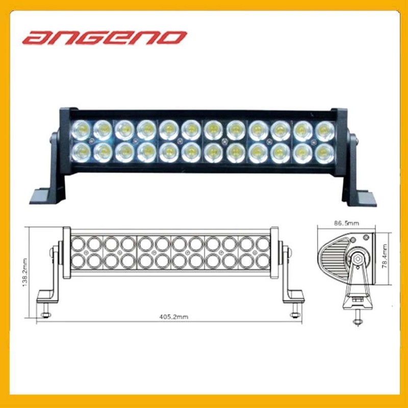 angeno  72w大功率汽車LED工作燈 工程燈 檢修燈 長條燈工廠,批發,進口,代購