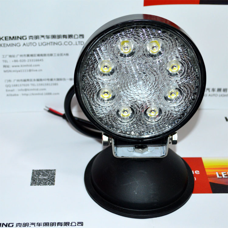 LED工作燈 工程車燈 特種照明燈 led work lamp 24W 越野車燈工廠,批發,進口,代購