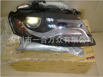 拆車大燈總成燈殼半總成適用於09 10老款A4L工廠,批發,進口,代購